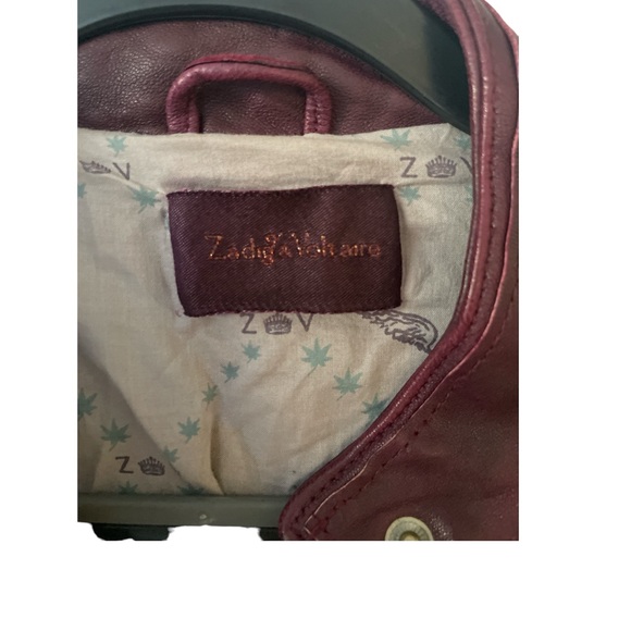 Zadig & Voltaire Leather Jacket - Picture 3 of 4